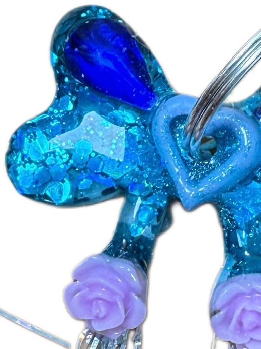 Teeny Tiny Bow Tails - Jewel tag for tiny dogs