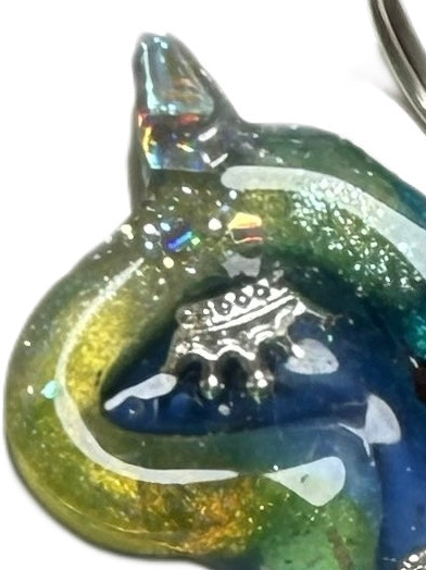 Unicorn Baby Dog - Jewel tag for tiny dogs