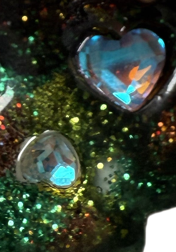 Skull Bow Camo - Jewel tag for dogs