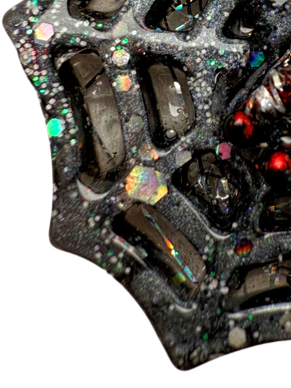 The Vampup's Ghoulfriend - Web - Jewel tag for dogs