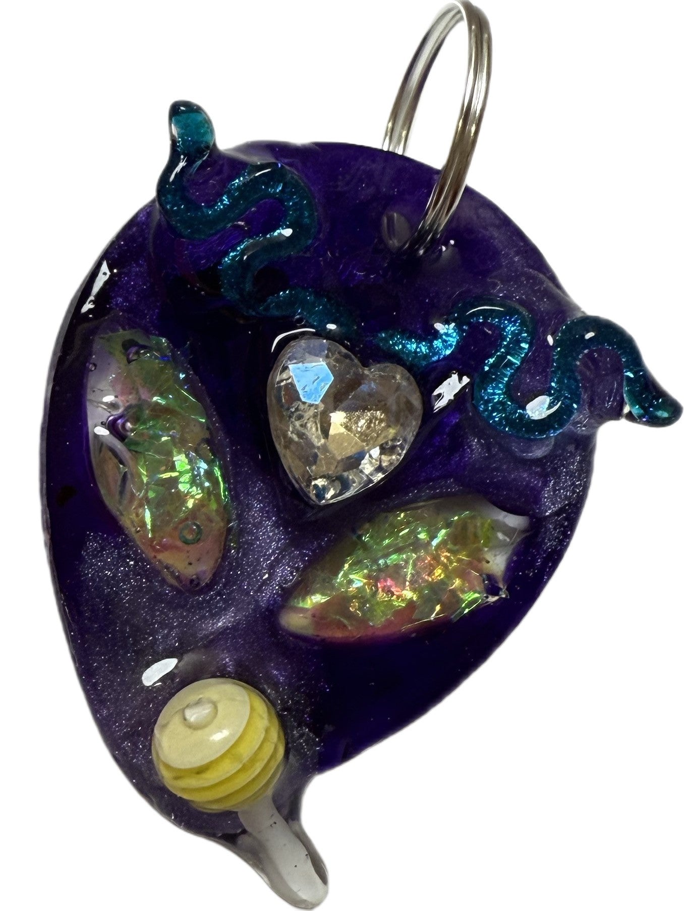 3D Alien Rave - Jewel tag for dogs