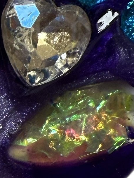 3D Alien Rave - Jewel tag for dogs