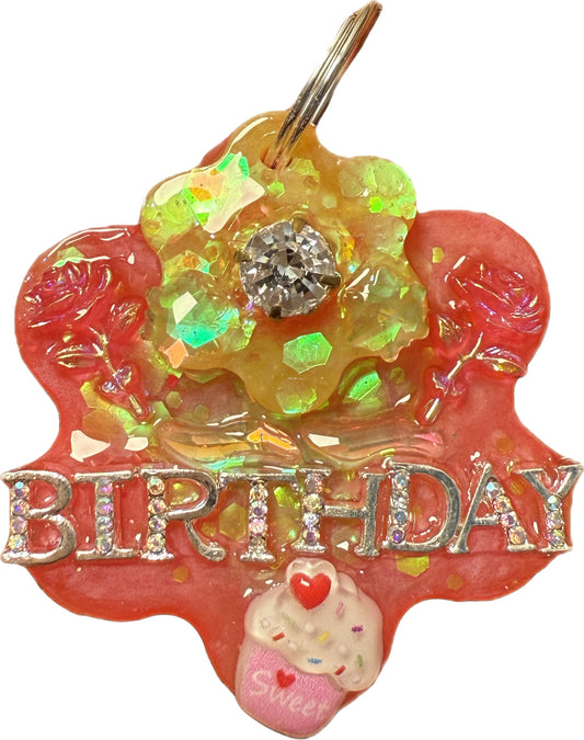Celebrations & Events Birthday - Jewel tag for dogs