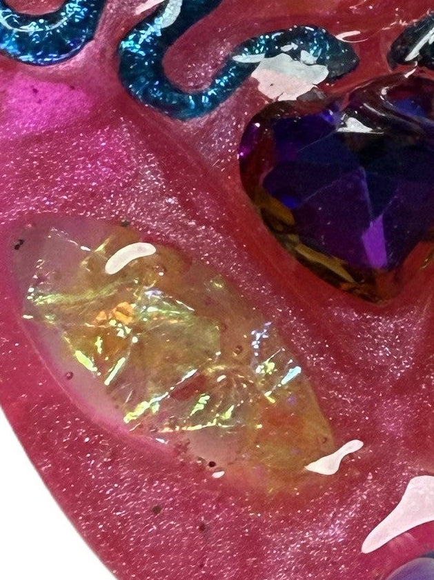 3D Alien Rave - Jewel tag for dogs