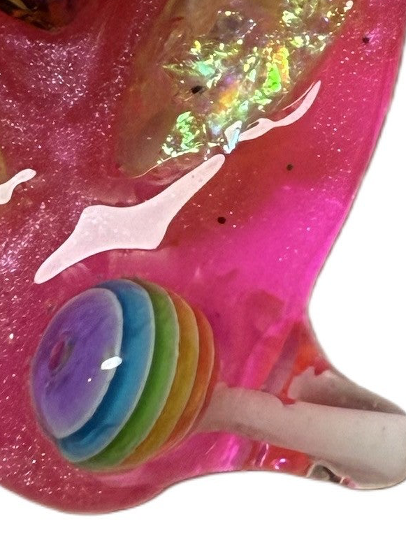 3D Alien Rave - Jewel tag for dogs