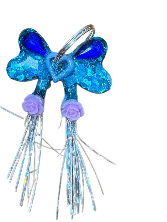 Teeny Tiny Bow Tails - Jewel tag for tiny dogs