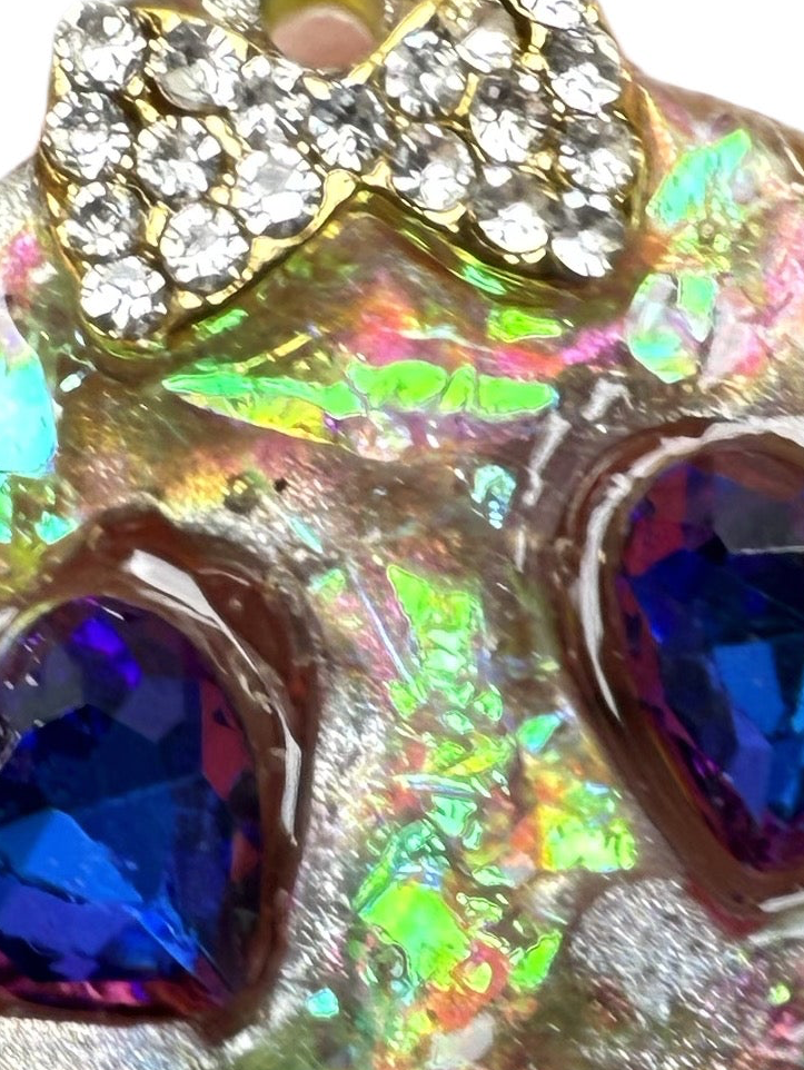 Smiley Happy Face - Jewel tag for dogs