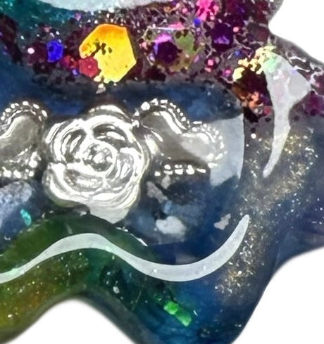 Unicorn Baby Dog - Jewel tag for tiny dogs