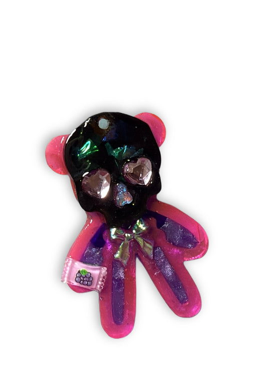 Skull Bear - Jewel tag for dogs