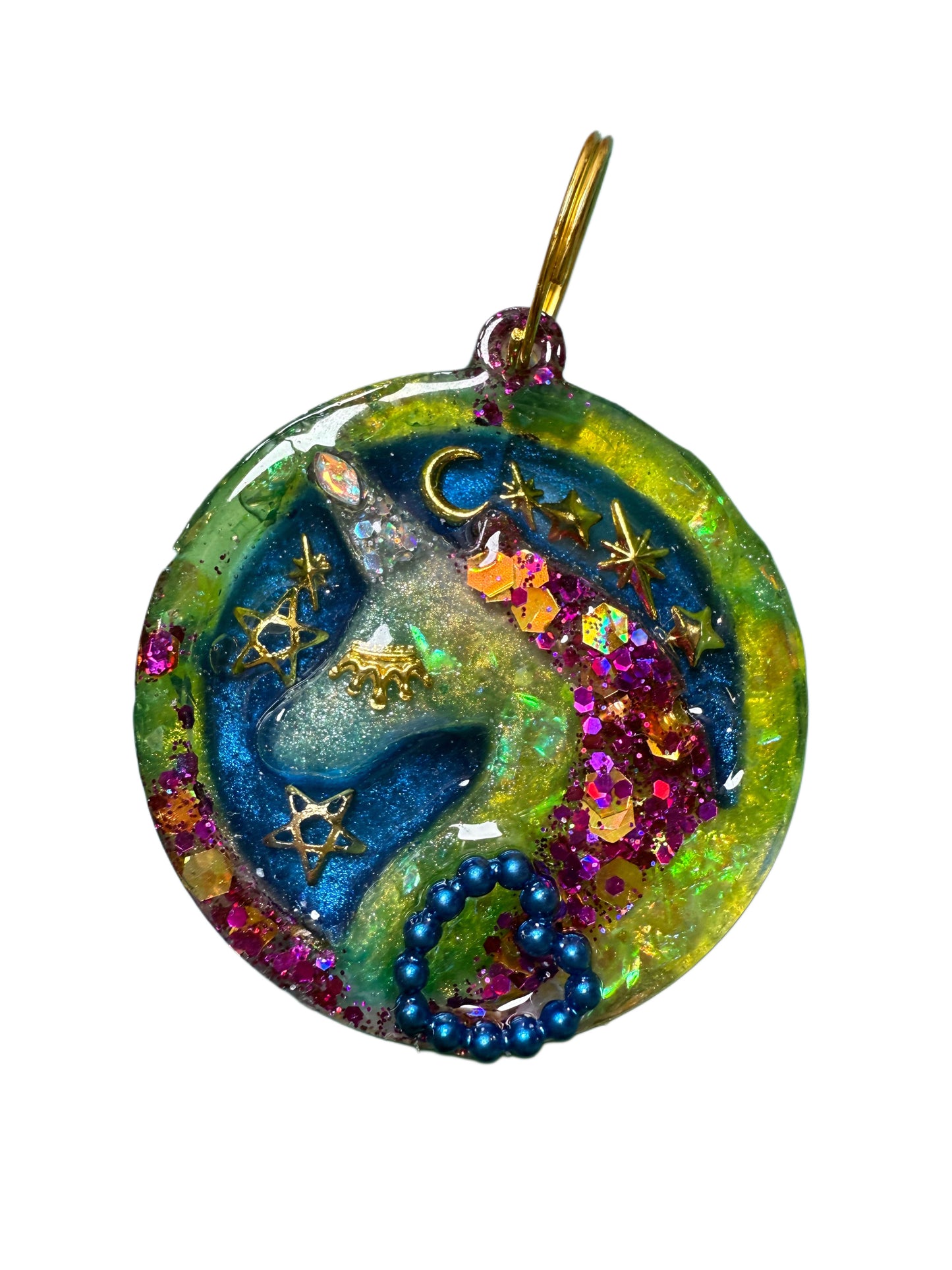 Magical Beings Unicorn Dreams - Jewel tag for dogs