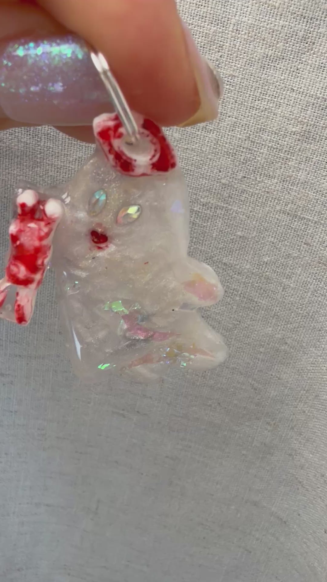 creepy dog tag beautiful design for dog collar and dog necklace