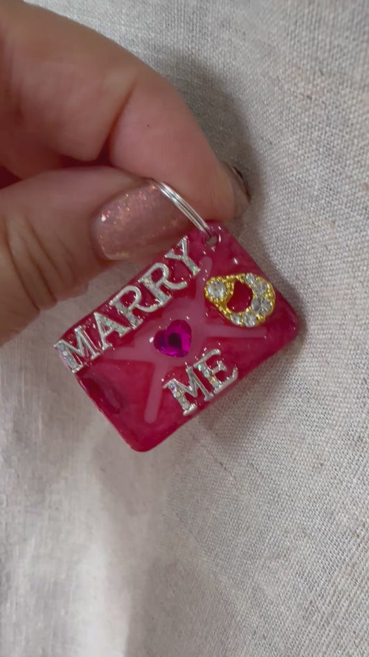 Marry Me - Jewel tag for dogs