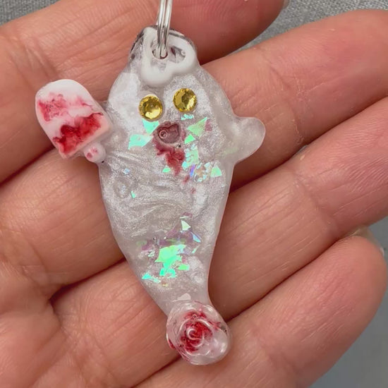 macabre dog tag spooky scary ghost