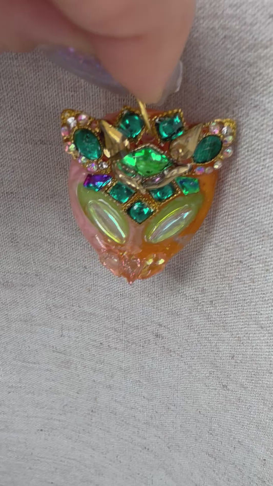 Alien Monarch - Jewel tag for dogs