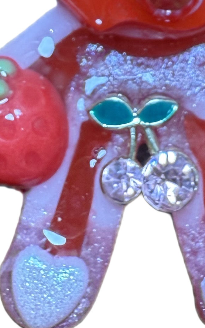 Flamehead Saucy Fruits - Jewel tag for dogs