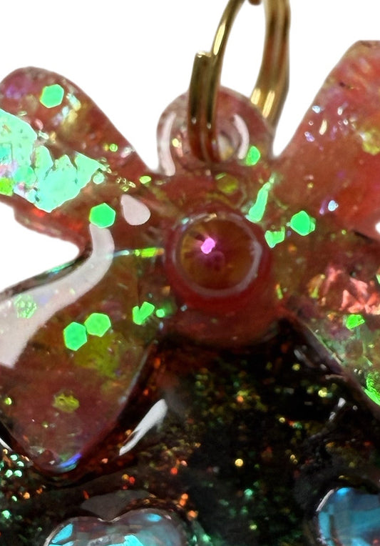 Skull Bow Camo - Jewel tag for dogs