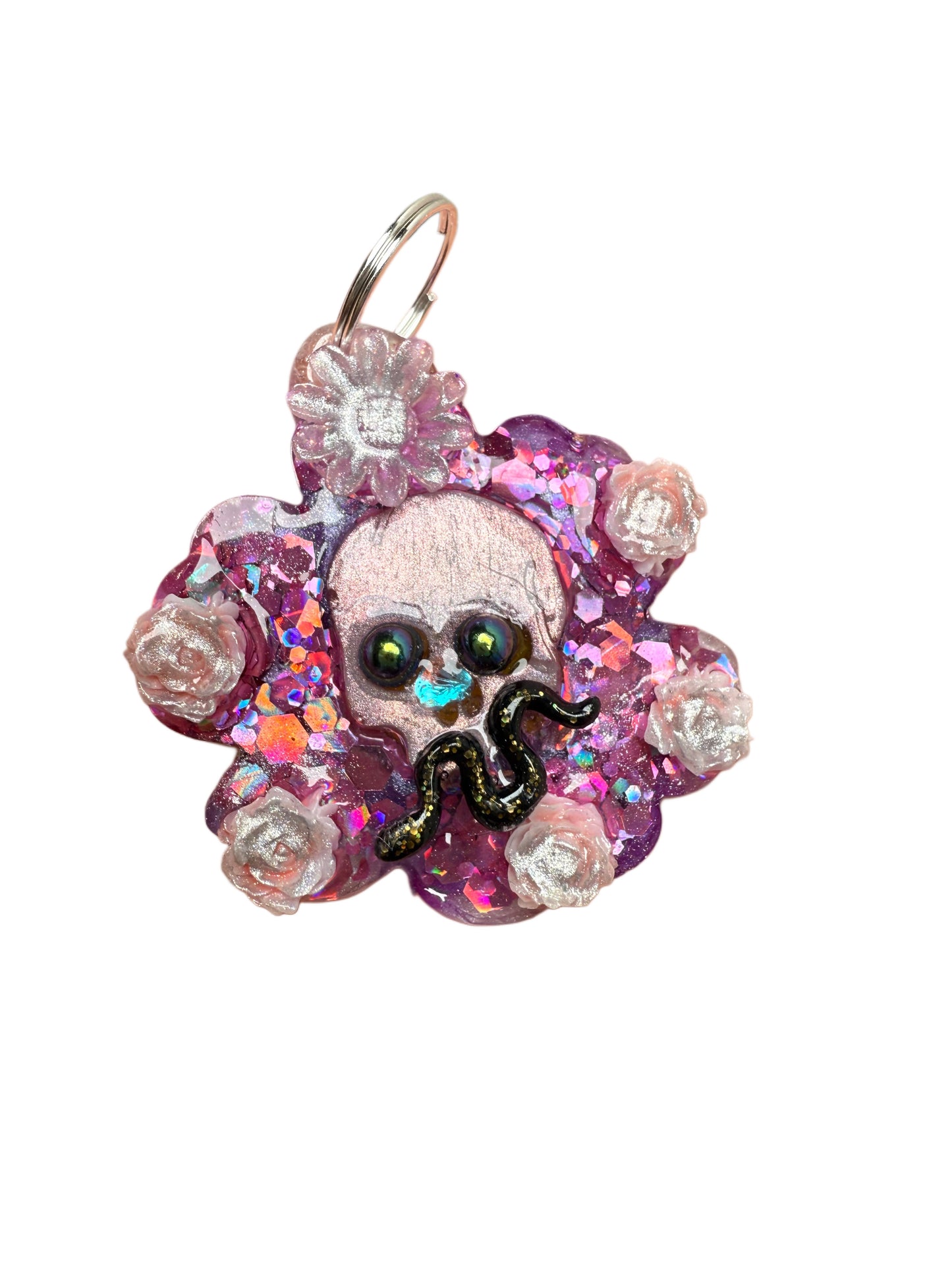 Skull Flower Venom - Jewel tag for dogs