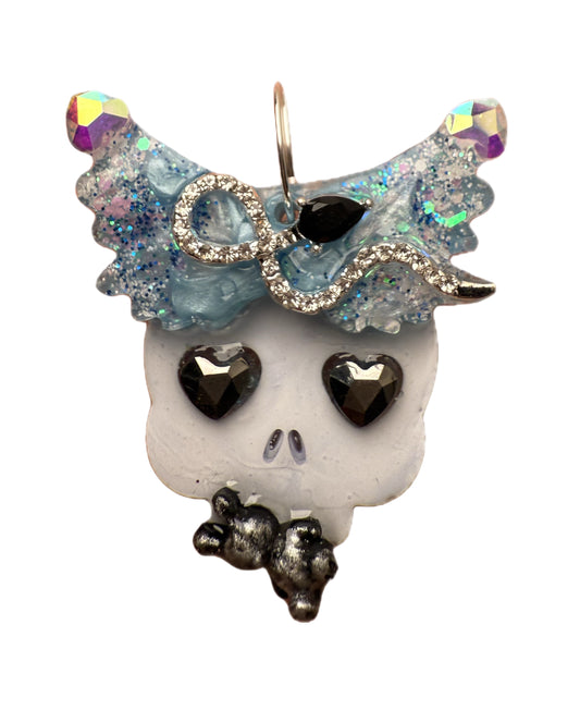 Skull Wings - Jewel tag for dogs