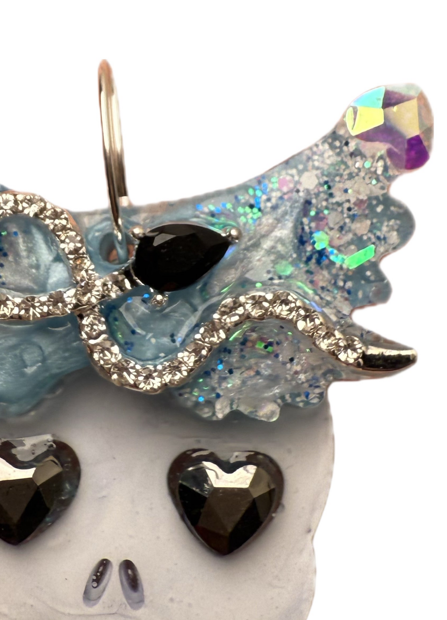 Skull Wings - Jewel tag for dogs