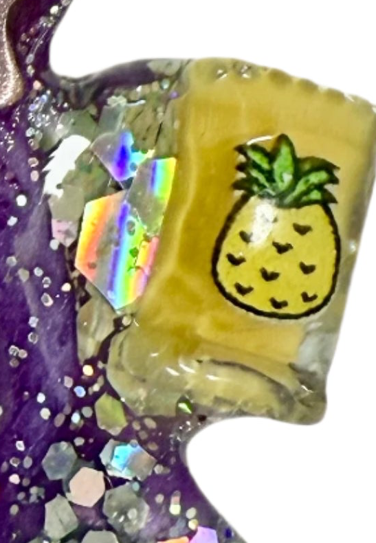 Skull Bear Sweety Bow - Jewel tag for dogs