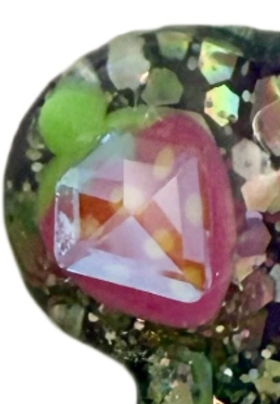 Skull Bear Sweety Bow - Jewel tag for dogs